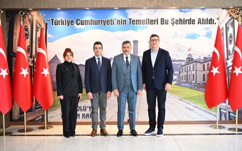TRT Yetkililerinden Vali Mustafa Çiftçi'ye Ziyaret