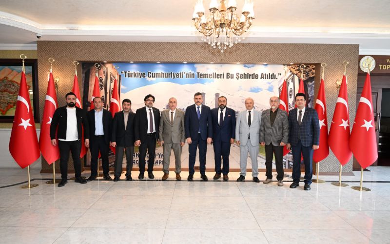 Vali Mustafa Çiftçi, MÜSİAD Almanya Heyetini Kabul Etti
