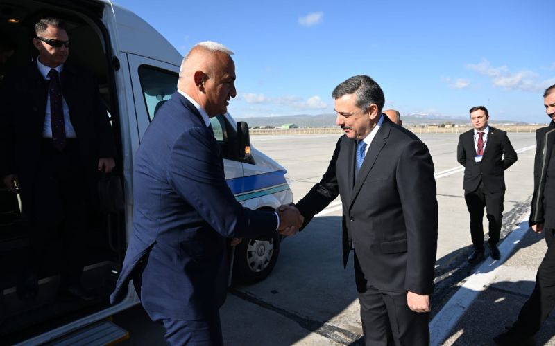 Vali Mustafa Çiftçi, Kültür ve Turizm Bakanı Sayın Mehmet Nuri Ersoy’u Karşıladı