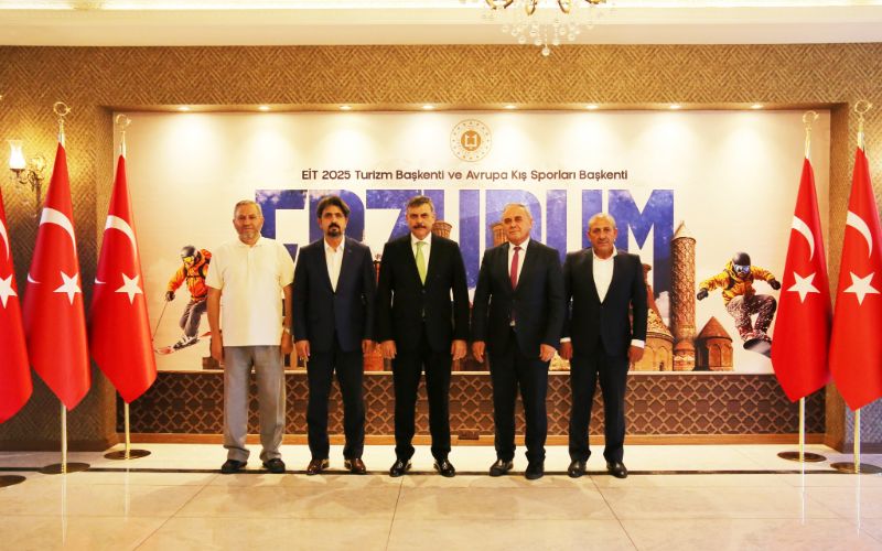 AgriCities Heyetinden Vali Mustafa Çiftçi’ye Ziyaret