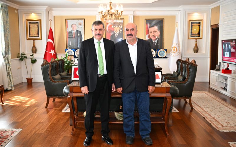 Vali Mustafa Çiftçi, Mehmet Yıldırım’ı Makamında Kabul Etti