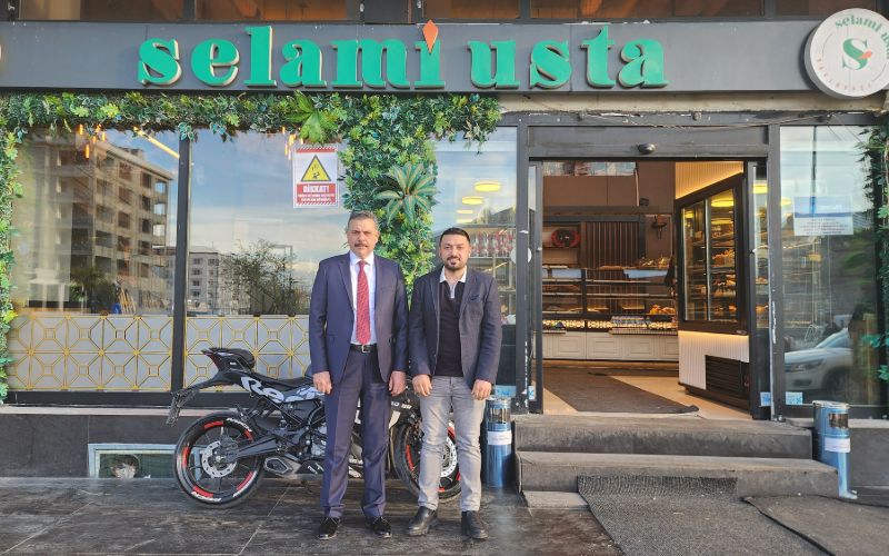 Vali Mustafa Çiftçi, Genç Girişimci Selami Atiş ve Habip Atiş’i Kabul Etti