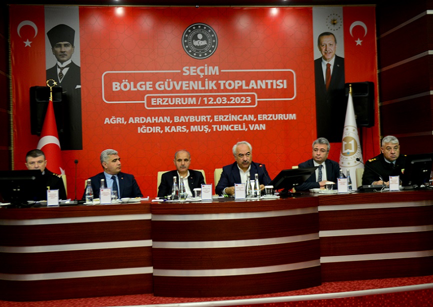 “Seçim Bölge Güvenlik Toplantısı” yapıldı